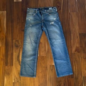 NWOT Men’s Zac Silver Jeans 33L x 32W